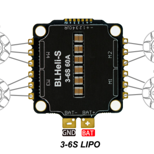 RTS F405 V2 (MPU6500) F60 BLS ESC